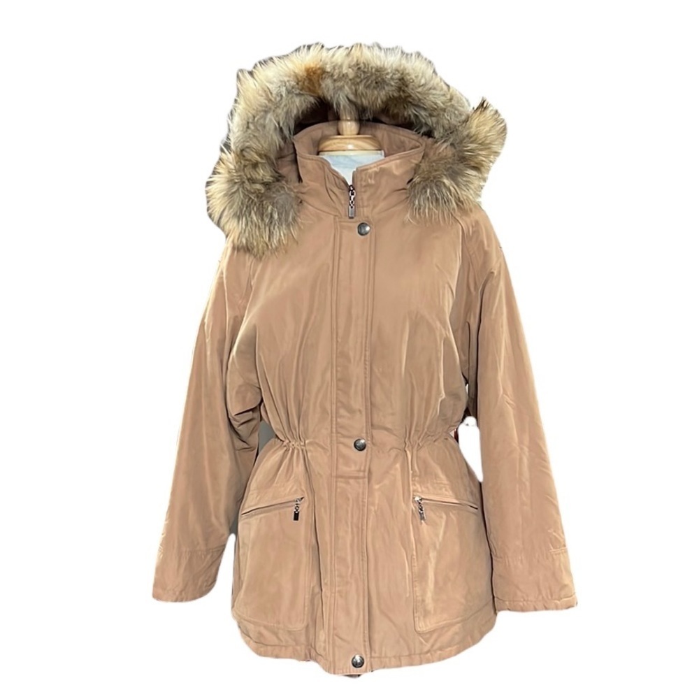 Pendleton Hooded Drawstring Parka Size L - image 1